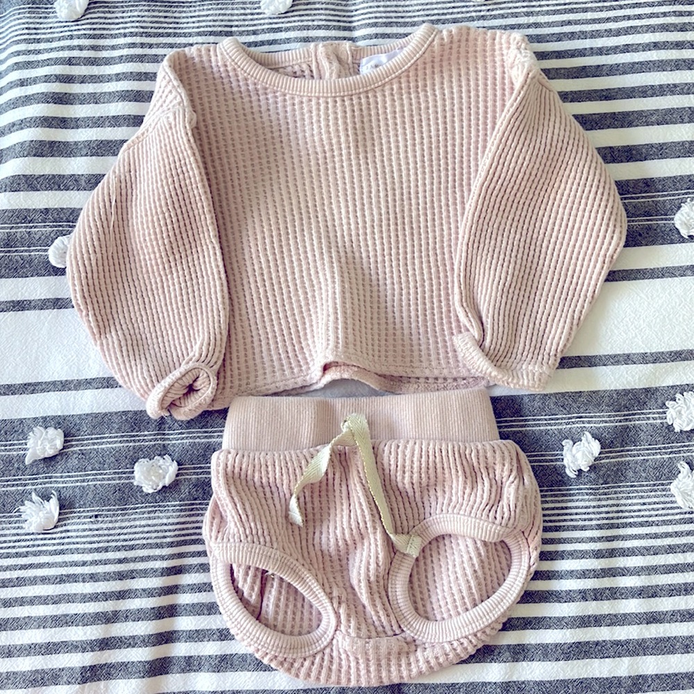 Jamie Kay 2 Piece Bubble Sleeve/Short - 3-6 Months